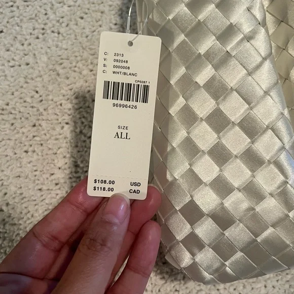 The Frankie Clutch: Woven Satin Edition - Picture 5 of 5